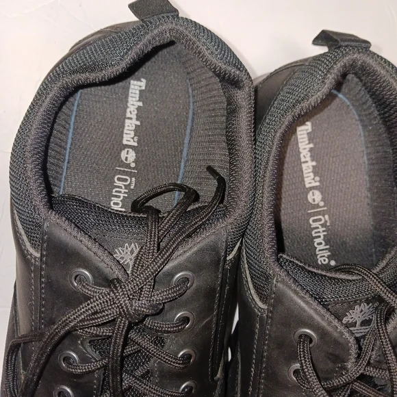 TIMBERLAND MEN'S KEELE RIDGE WATERPROOF LOW HIKER BLACK sz 12 - Picture 3 of 8